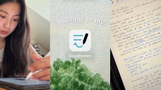 koreng How I use Goodnotes 6 하버드생의 굿노트6을 사용법 [upl. by Ainimre165]