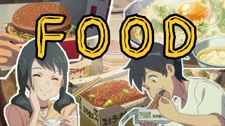 Tenki no Ko  Food Compilation [upl. by Nnaid]