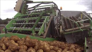 Arrachage de pommes de terre 2014 GoPro [upl. by Urbas]