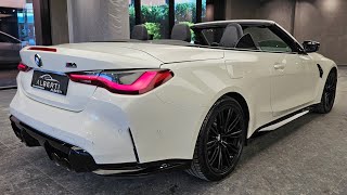 BMW M4 Competition Cabrio 2024 Full Review Interior amp Exterior [upl. by Ayatan612]