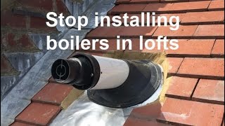 Dangers when installing gas boilers in a loft Gas training ACS revision [upl. by Nosna518]