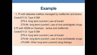 ICD 10 CM CODING GUIDELINES FOR DIABETES MELLITUS [upl. by Statis949]