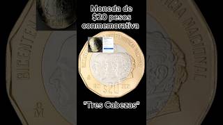 MONEDA DE 20 PESOS CONMEMORATIVA 60000 PESOS [upl. by Jan]