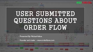 User Submitted Questions About Order Flow Delta Scalper Orderflows Trader Software [upl. by Naraj]