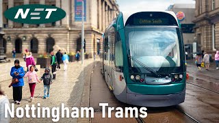 🇬🇧 Nottingham Trams Compilation [upl. by Irabaj307]