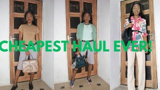 Huge Collective try on haul Thrift haul Designer dupes [upl. by Joleen]