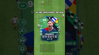 96 SBC Weghorst Review in EA FC 24 Elite Div Gameplay shorts pathtoglory fc24 fc24ultimatetm [upl. by Hungarian]