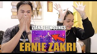 Ernie Zakri  Live Performance Putus Terpaksa Anggapanmu Madah Berhelah  SINGERS REACTION [upl. by Kcirredal]