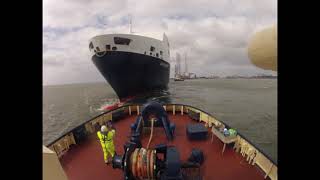 2 bugseringer i Esbjerg Med Svitzer Valand Timelab [upl. by Otero242]