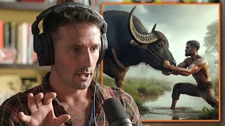 Wildlife Expert Reveals How to Take Down a Water Buffalo with BARE HANDS  Andrew Ucles [upl. by Miguelita441]