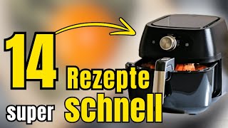 14 Blitzschnelle und leckere Gerichte aus dem Airfryer [upl. by Jareb]