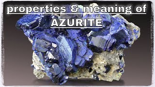 Azurite Meaning Benefits and Spiritual Properties [upl. by Pangaro]