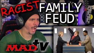 How Do They Keep A Straight Face 😬  MadTV Racist Family Feud Reaction [upl. by Anaile692]