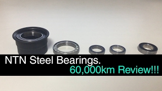 NTN Steel Bearings 60000km Review [upl. by Salome713]