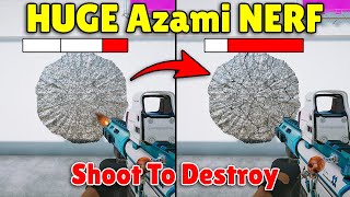 RIP Azami NEW HUGE NERF Coming To Azami in YEAR 9  Rainbow Six Siege [upl. by Agna]