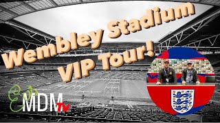 A Tour Of Wembley Stadium Home of ENGLAND [upl. by Liesa]