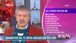 Marankiden bel ve boyun fıtığı için çok özel kür tarifi [upl. by Juieta]