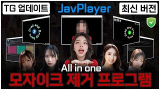 JavPlayer TG 다운로드 셋팅 및 사용법 통합 업데이트  모자이크제거 프로그램 [upl. by Pamelina740]