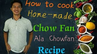 How to cook Homemade Chow Fan ala Chow fan recipe  Ate Hope Tabujara  cookingseries [upl. by New]