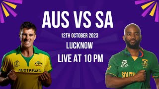 Oaktree Dugout Live  Australia v South Africa WC23 Reaction [upl. by Gnes]