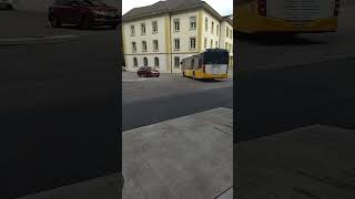 basel bahnhof postauto liestal 73bus 1510 Liestal Bahnhof 18102024 [upl. by Ainomar]