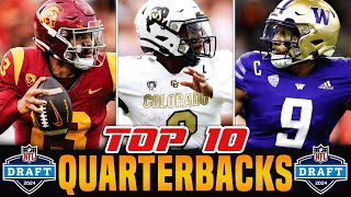 MIDSEASON Quarterback Rankings  2024 NFL Draft [upl. by Moia]