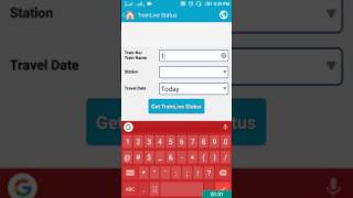 How to know the train live running status using INDIAN RAIL INFO app [upl. by Brook]