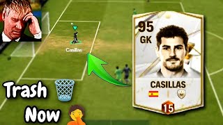 GK CASILLASS REVIEW AFTER UPDATE 👀  FC MOBILE GAMEPLAY  FC MOBILE 24 [upl. by Tadd231]