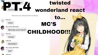 Twisted Wonderland react toMCS CHILDHOODTwisted WonderlandText story [upl. by Abisha]