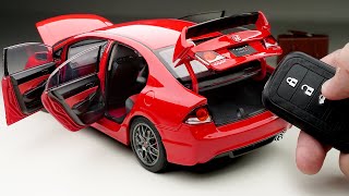 Unboxing of Most Realistic Honda Civic Type R 118 💖 Scale Diecast Model Car [upl. by Disario]