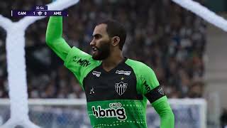 ATLÉTICO MG X AMERICA MG CAMPEONATO MINEIRO 2024 AO VIVO COM IMAGENS SIMULAÇÃO GAMEPLAY PS4 PES2021 [upl. by Braun]