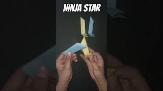 Paper best ninja star papercraft shorts [upl. by Dennett]