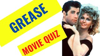 GREASE TRIVIA QUIZ  How much do you remember about this movie [upl. by Langan]