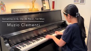 Sonatina in G Op36 No2 1st Movement by M Clementi [upl. by Giustina]