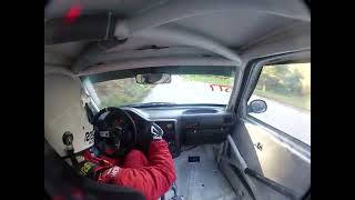 Filip VasilevskiPuci onboard Negotin 2024 Peugeot 106 N2 14 E1 [upl. by Grannia]