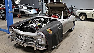 Mercedes 190 SL W121 Restoration Project [upl. by Zaria]