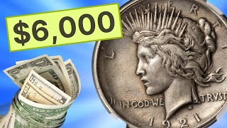 OVER a 100000 Silver Peace Dollar Coin [upl. by Nadler]