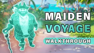 Maiden Voyage COMPLETE Walkthrough  All Commendations ► Sea of Thieves [upl. by Ab]