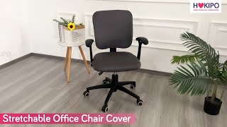 Office Chair Cover  Plain 2 Pc [upl. by Ahsenrac318]