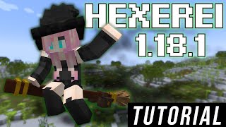 Hexerei mod New update 0113 Tutorial  Guide minecraft java edition [upl. by Chiles]