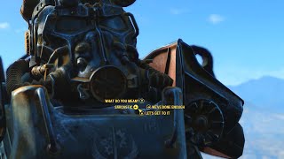 Brotherhood of Steel Happy Ending Fallout 4 [upl. by Bernarr301]