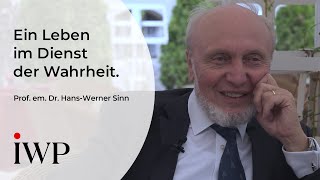 Prof Dr HansWerner Sinn Ein Leben im Dienst der Wahrheit [upl. by Neelyhtak]