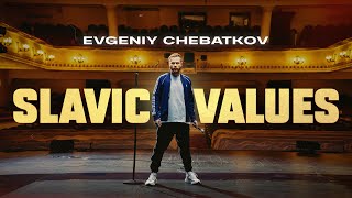 Евгений Чебатков  Slavic Values  OUTSIDE STAND UP [upl. by Naujej402]