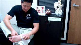 How To Relieve Plantar Fasciitis and Heel Pain with Ice Cups  By Dr Lin [upl. by Kelda]