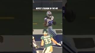 The WORST home field advantage EVER😭 youtubeshorts footballshorts nfl cowboys [upl. by Fidellas901]