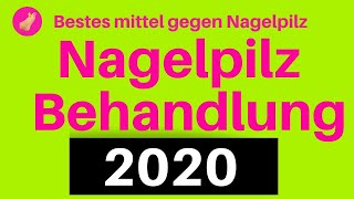 Nagelpilz behandeln mit dem ultimativ besten Mittel gegen starken Nagelpilz 2021 Behandlung [upl. by Jonati]