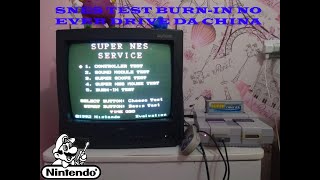 COMO USAR CARTUCHO SNES TEST BURNIN NO EVER DRIVE DA CHINA [upl. by Magas]