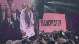 Parrs Wood High School  My Everything cover One Love Manchester 04062017 [upl. by Anastasius960]