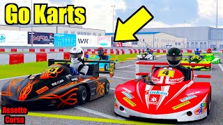 How To GO KARTING In Assetto Corsa [upl. by Ettenirt133]