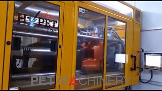 Husky HyPET 120 P8595 E85 PET preform injection moulding system 2010 [upl. by Joao]